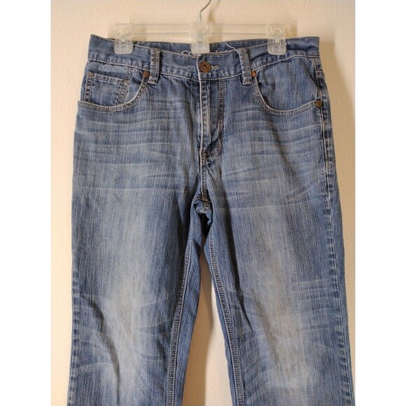 Cody James Men's Blue Jeans 2 way Stretch Worn Washed 5 Pocket Cowboy Core 30x32 - Picture 2 of 16